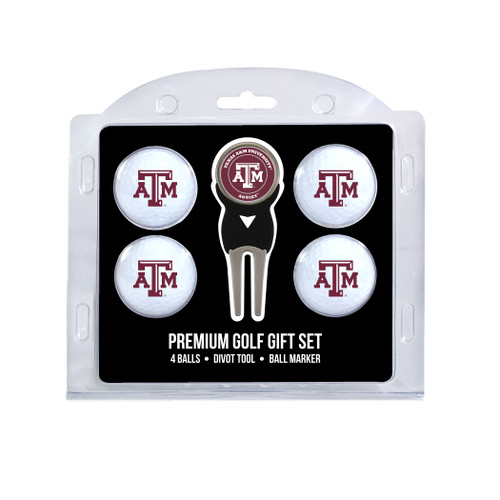 Texas A&M Aggies 4 Golf Ball And Divot Tool Set