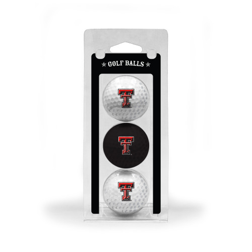 Texas Tech Red Raiders 3 Golf Ball Pack