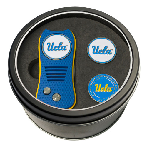 UCLA Bruins Tin Gift Set with Switchfix Divot Tool and 2 Ball Markers