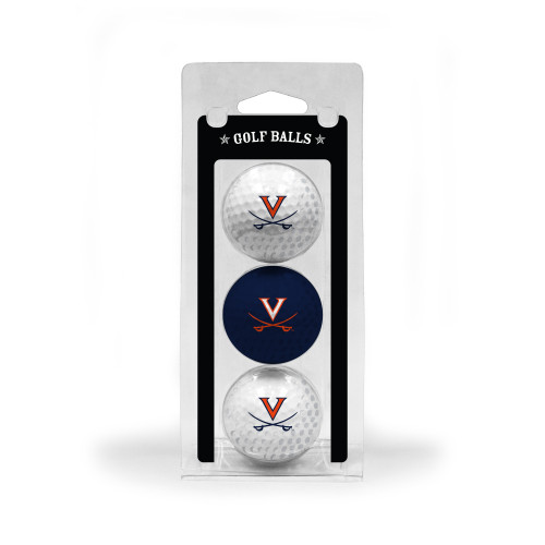 Virginia Cavaliers 3 Golf Ball Pack