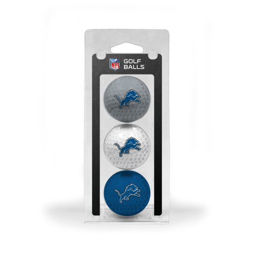 Detroit Lions 3 Golf Ball Pack