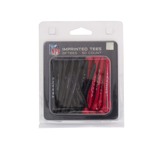 Houston Texans Pack Of 50 Golf Tees