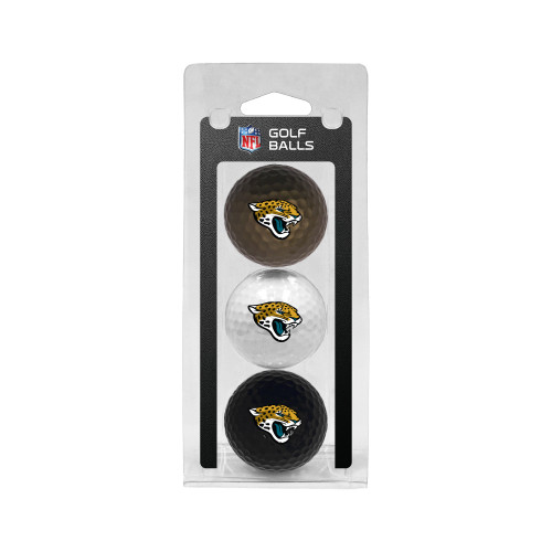 Jacksonville Jaguars 3 Golf Ball Pack