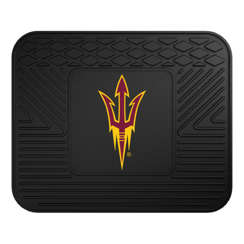 Arizona State University - Arizona State Sun Devils Utility Mat "Pitchfork" Logo Black