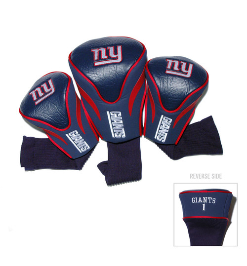 New York Giants 3 Pack Contour Head Covers