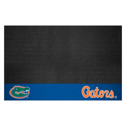 University of Florida - Florida Gators Grill Mat Gator Head Primary Logo and Wordmark Blue