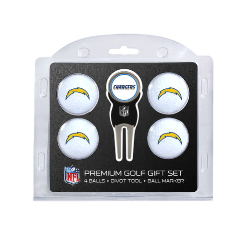 Los Angeles Chargers 4 Golf Ball And Divot Tool Set