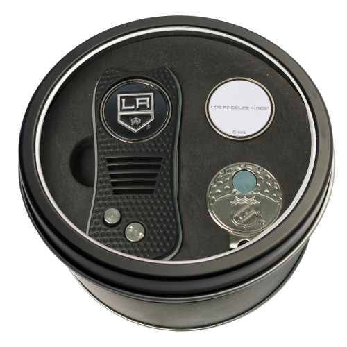 Los Angeles Kings Tin Gift Set with Switchfix Divot Tool, Cap Clip, and Ball Marker