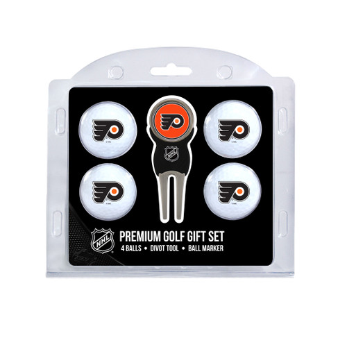 Philadelphia Flyers 4 Golf Ball And Divot Tool Set