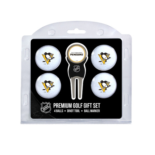 Pittsburgh Penguins 4 Golf Ball And Divot Tool Set