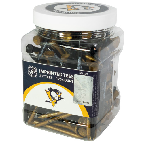 Pittsburgh Penguins Jar Of 175 Golf Tees