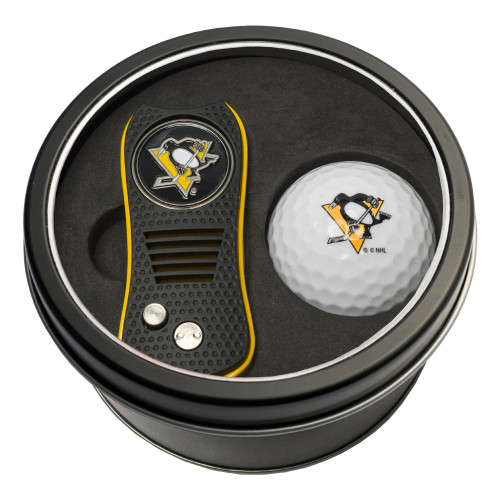 Pittsburgh Penguins Tin Gift Set with Switchfix Divot Tool and Golf Ball