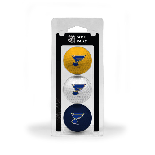 St Louis Blues 3 Golf Ball Pack