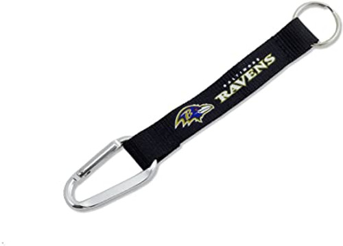 Baltimore Ravens Carabiner Lanyard Keychain