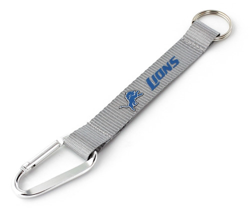 Detroit Lions Carabiner Lanyard Keychain