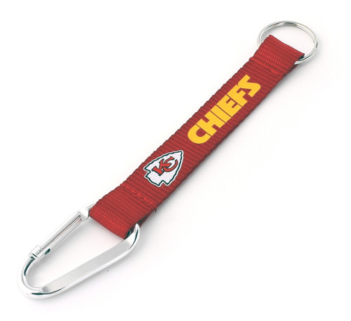 Kansas City Chiefs Carabiner Lanyard Keychain