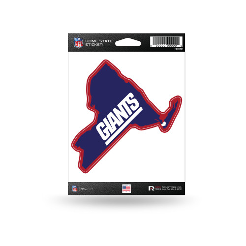 New York Giants Home State Sticker