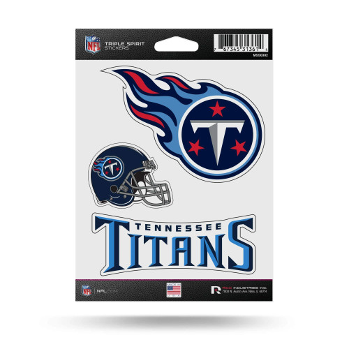 Tennessee Titans Triple Spirit Stickers