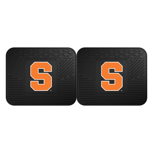 Syracuse University - Syracuse Orange 2 Utility Mats S Primary Logo Black