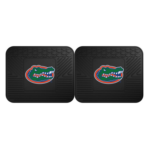 University of Florida - Florida Gators 2 Utility Mats Gator Head Primary Logo Black