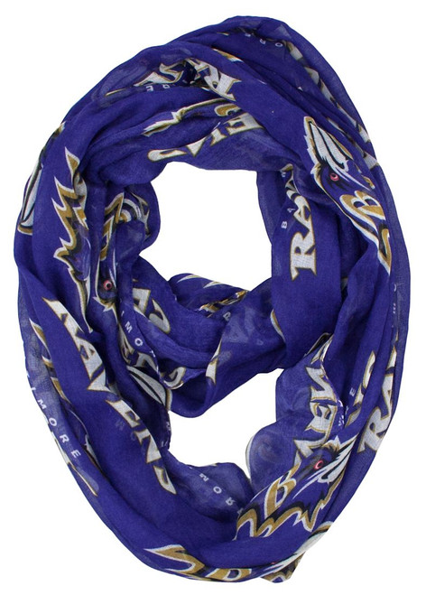 Baltimore Ravens Infinity Scarf