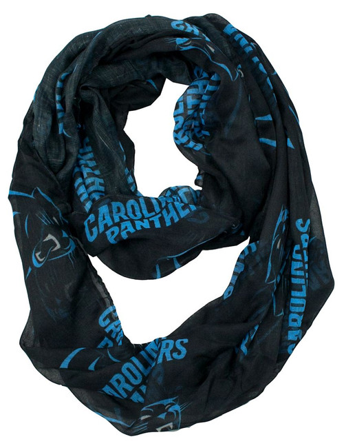 Carolina Panthers Infinity Scarf