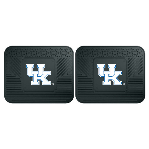 University of Kentucky - Kentucky Wildcats 2 Utility Mats UK Primary Logo Black