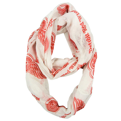 Detroit Red Wings Scarf Infinity Style Alternate