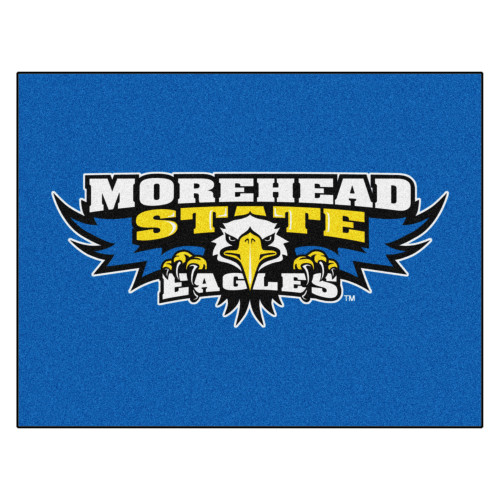 Morehead State University - Morehead State Eagles All-Star Mat "Eagle" Logo & Wordmark Blue