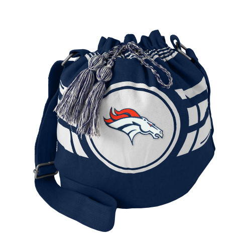 Denver Broncos Bag Ripple Drawstring Bucket Style