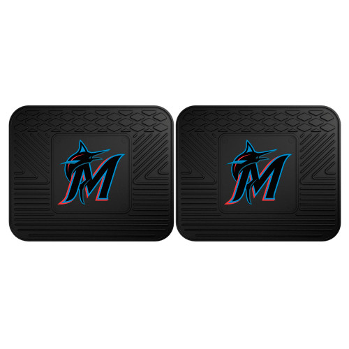 MLB - Miami Marlins 2 Utility Mats 14"x17"