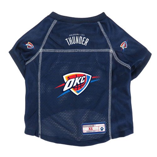 Oklahoma City Thunder Pet Jersey Size XS