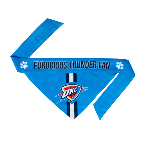 Oklahoma City Thunder Pet Bandanna Size XL