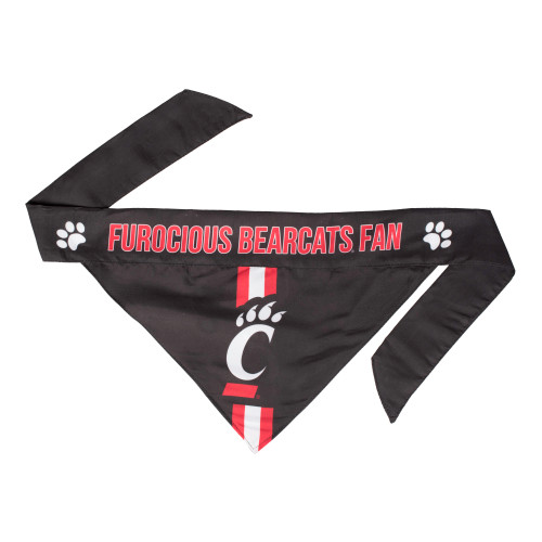 Cincinnati Bearcats Pet Bandanna Size M