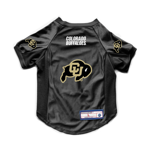 Colorado Buffaloes Pet Jersey Stretch Size M