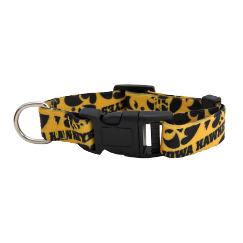 Iowa Hawkeyes Pet Collar Size M