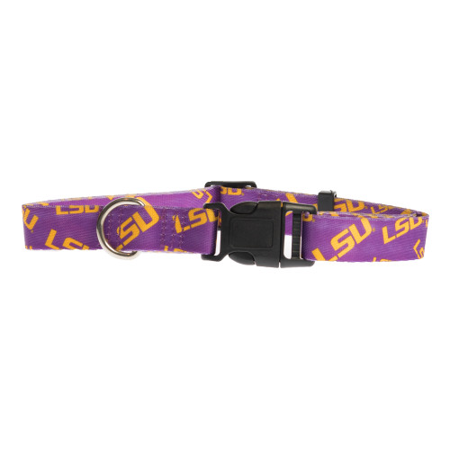 LSU Tigers Pet Collar Size S