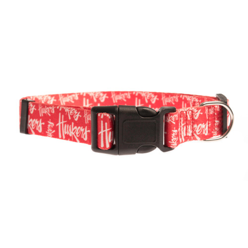 Nebraska Cornhuskers Pet Collar Size L