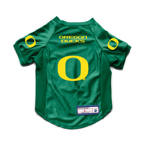 Oregon Ducks Pet Jersey Stretch Size XL