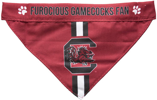 South Carolina Gamecocks Pet Bandanna Size XL