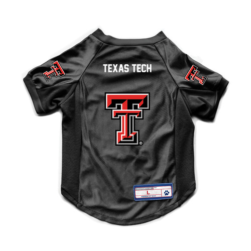 Texas Tech Red Raiders Pet Jersey Stretch Size L