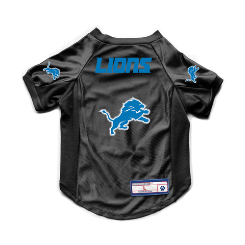 Detroit Lions Pet Jersey Stretch Size XL