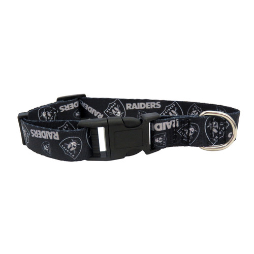 Las Vegas Raiders Pet Collar Size L