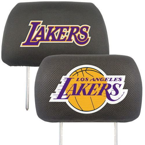 NBA - Los Angeles Lakers Head Rest Cover 10"x13"