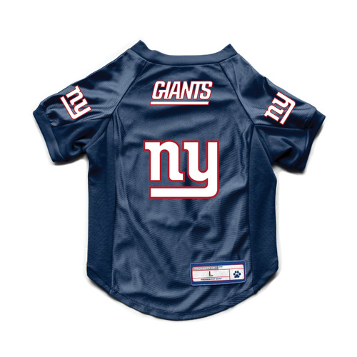 New York Giants Pet Jersey Stretch Size XL