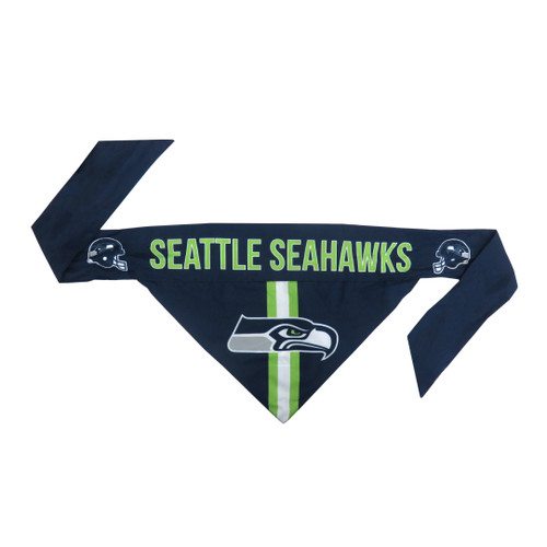 Seattle Seahawks Pet Bandanna Size L
