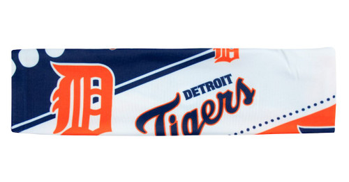 Detroit Tigers Stretch Patterned Headband