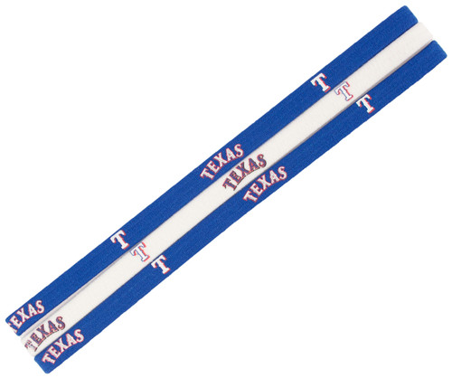 Texas Rangers Elastic Headbands