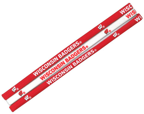 Wisconsin Badgers Elastic Headbands