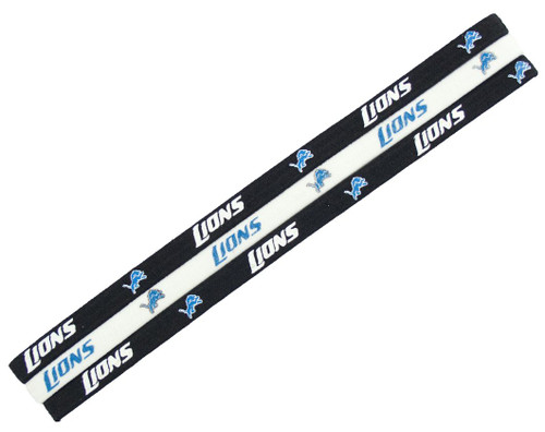 Detroit Lions Elastic Headbands